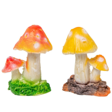  Gomba pár poly M5,5cm dekorációs kellék