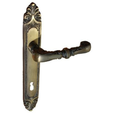 Gomboss/Perfekto Barokk Speciál Kilincsgarnitúra Antik Súrolt Felület 90 mm PZ zár és alkatrészei