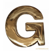Gomboss/Perfekto Betű Kicsi G 4,5cm Réz