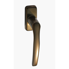 Gomboss/Perfekto CALA F4 alu bronz Nagyalakú Ablakfélkilincs Pozíciónáló Mechanikával zár és alkatrészei