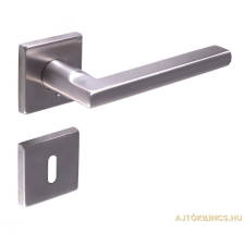 Gomboss/Perfekto Ella Négyzetrozettás Rozsdamentes Inox WC zár és alkatrészei