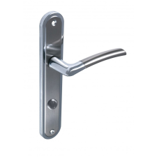 Gomboss/Perfekto Figo Pajzsos Szatén Króm Felület 85 mm WC zár és alkatrészei