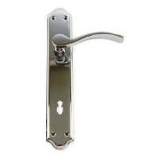 Gomboss/Perfekto Firenze Pajzsos Fényes Króm 90 mm PZ zár és alkatrészei