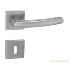Gomboss/Perfekto Gina Din Fix Csapos Négyzetrozettás Rozsdamentes Inox WC zár és alkatrészei