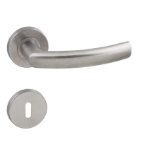 Gomboss/Perfekto Gina Körrozettás (Fém Alaplappal) Rozsdamentes Inox BB zár és alkatrészei