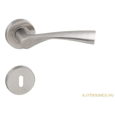 Gomboss/Perfekto Gréta (Galaxy) Rozettás Rozsdamentes Inox WC zár és alkatrészei