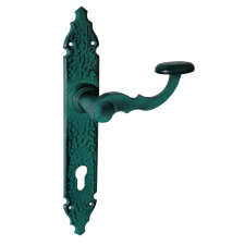 Gomboss/Perfekto Hamburg Íves Antik Zöld szín 92 mm PZ zár és alkatrészei