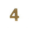 Gomboss/Perfekto Házszám 4 Réz