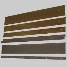 Gomboss/Perfekto Küszöbsín Rozsdamentes-Inox Fényes 20*1000mm építőanyag