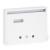 Gomboss/Perfekto Lépcsőházi Postaláda (Florida) 350Mm X 270Mm X 60Mm Felfele Nyíló Névjegy Fehér