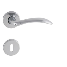 Gomboss/Perfekto Olive Körrozettás Fényes Króm BB zár és alkatrészei