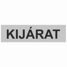 Gomboss/Perfekto Piktogram Kijárat üzletberendezés, dekoráció