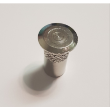 Gomboss/Perfekto Porvédő Hüvely Ajtó Tolózárakhoz Nikkel (10Mm) zár és alkatrészei