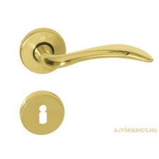 Gomboss/Perfekto Raffaella Körrozetás Réz PZ zár és alkatrészei