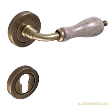 Gomboss/Perfekto Sorrento Porcelán Nyelú Antik Súrolt Felület BB zár és alkatrészei