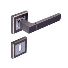 Gomboss/Perfekto Star Négyzetrozettás Antracit/Grafit Szürke WC zár és alkatrészei