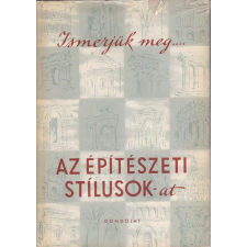 Gondolat Az építészeti stílusok ANTIKVÁR antikvárium - használt könyv