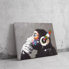  Gondolkodó Majom - Pop Art Vászonkép dekoráció