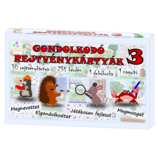 Gondolkodó rejtvénykártyák 3. logikai játék