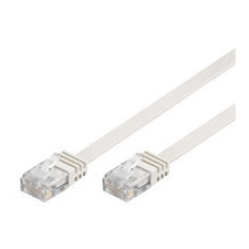 Goobay 1.5m RJ-45 Cable hálózati kábel Fehér 1,5 M Cat6 kábel és adapter