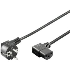 Goobay 250V 96042 Hálózati tápkábel 1,5m - Fekete kábel és adapter