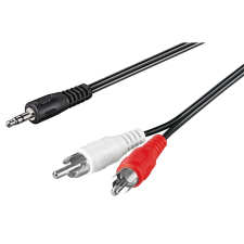 Goobay 3,5mm jack - 2xRCA kábel 1,5m (50018) (go50018) kábel és adapter
