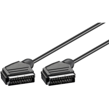 Goobay 50177 SCART apa - SCART apa Kábel 10m - Fekete (50177) kábel és adapter
