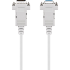 Goobay 50225 D-SUB - D-SUB kábel 1m - Fehér (50225) kábel és adapter