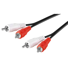 Goobay 50341 2x RCA apa - 2x RCA apa Kábel (20m) (50341) kábel és adapter