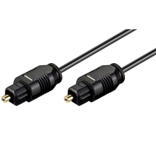 Goobay 50447 optikai patch kábel Toslink 2m - Fekete (50447) kábel és adapter