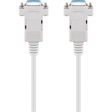 Goobay 50547 D-SUB apa - D-SUB apa Kábel 2m - Fehér (50547) kábel és adapter