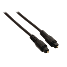 Goobay 51223 Prémium Toslink (Apa-Apa) Optikai Kábel 5m - Fekete (51223) kábel és adapter
