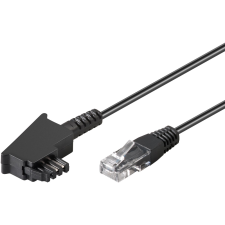 Goobay 51236 TAE-F Kábel 15 m - Fekete (51236) kábel és adapter