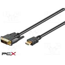 Goobay 51881 1,5m aranyozott hdmi-dvi kábel kábel és adapter