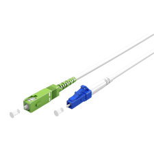 Goobay 59610 optikai patch kábel OS2 Simplex 3m - Fehér (59610) kábel és adapter