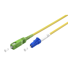 Goobay 59651 optikai patch kábel OS2 Simplex 5m - Sárga (59651) kábel és adapter
