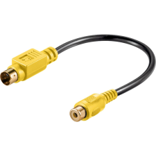 Goobay 60845 4pin S-video RCA AV Átalakító (60845) kábel és adapter