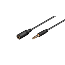 Goobay 62477 Jack apa - Jack anya kábel (1m) (62477) kábel és adapter