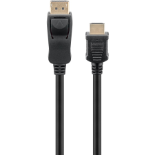 Goobay 64842 DisplayPort 2.0 - HDMI 2.1 Kábel 5m - Fekete (64848) kábel és adapter