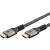 Goobay 64992 High Speed HDMI 2.0 - HDMI 2.0 Kábel 0.5m - Szürke