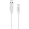 Goobay 67188 USB 3.2 Gen 1 (3.1 Gen 1) 1 M USB C USB A Fehér