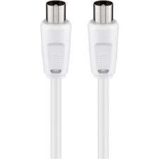 Goobay 68145 Koax antenna kábel 1.5m - Fehér (68145) kábel és adapter