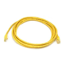 Goobay 68356 hálózati kábel Sárga 2 M Cat5e U/UTP (UTP) kábel és adapter