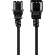 Goobay 68602 250V Tápkábel hosszabbító - 1.5m (68602) kábel és adapter