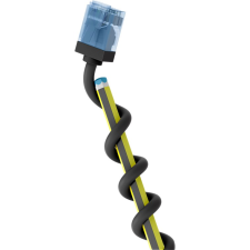Goobay 74240 U/UTP Cat6a RJ45 Patch kábel 7.5m - Fekete (74240) kábel és adapter