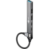 Goobay 74460 USB-C HUB 4-port - Szürke (RB74460)