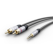 Goobay 78579 Jack apa - 2x RCA apa Kábel (1.5m) (78579) kábel és adapter