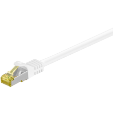 Goobay 91098 S/FTP CAT6A Patch kábel 15m - Fehér (91098) kábel és adapter