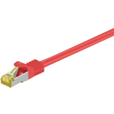 Goobay 91616 S/FTP CAT7 Patch kábel 3m - Piros (91616) kábel és adapter