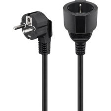 Goobay 93093 250V Tápkábel hosszabbtó - 3m kábel és adapter
